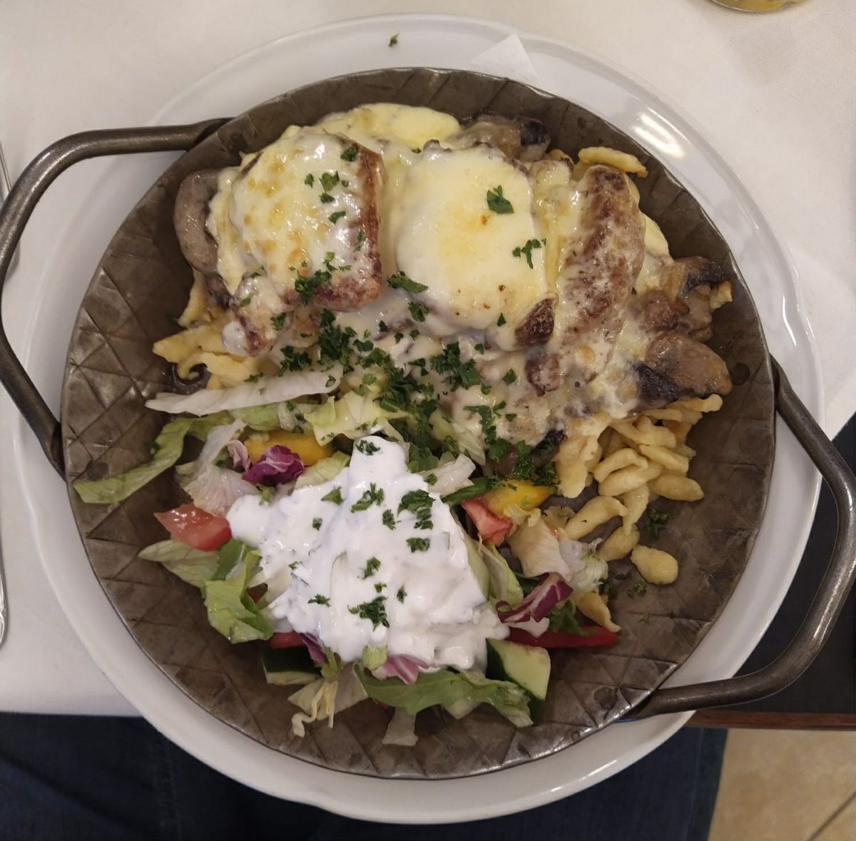 Spätzlepfanne Rittergut